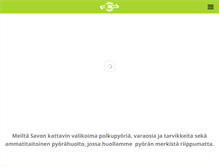 Tablet Screenshot of polkupyoraetappi.fi